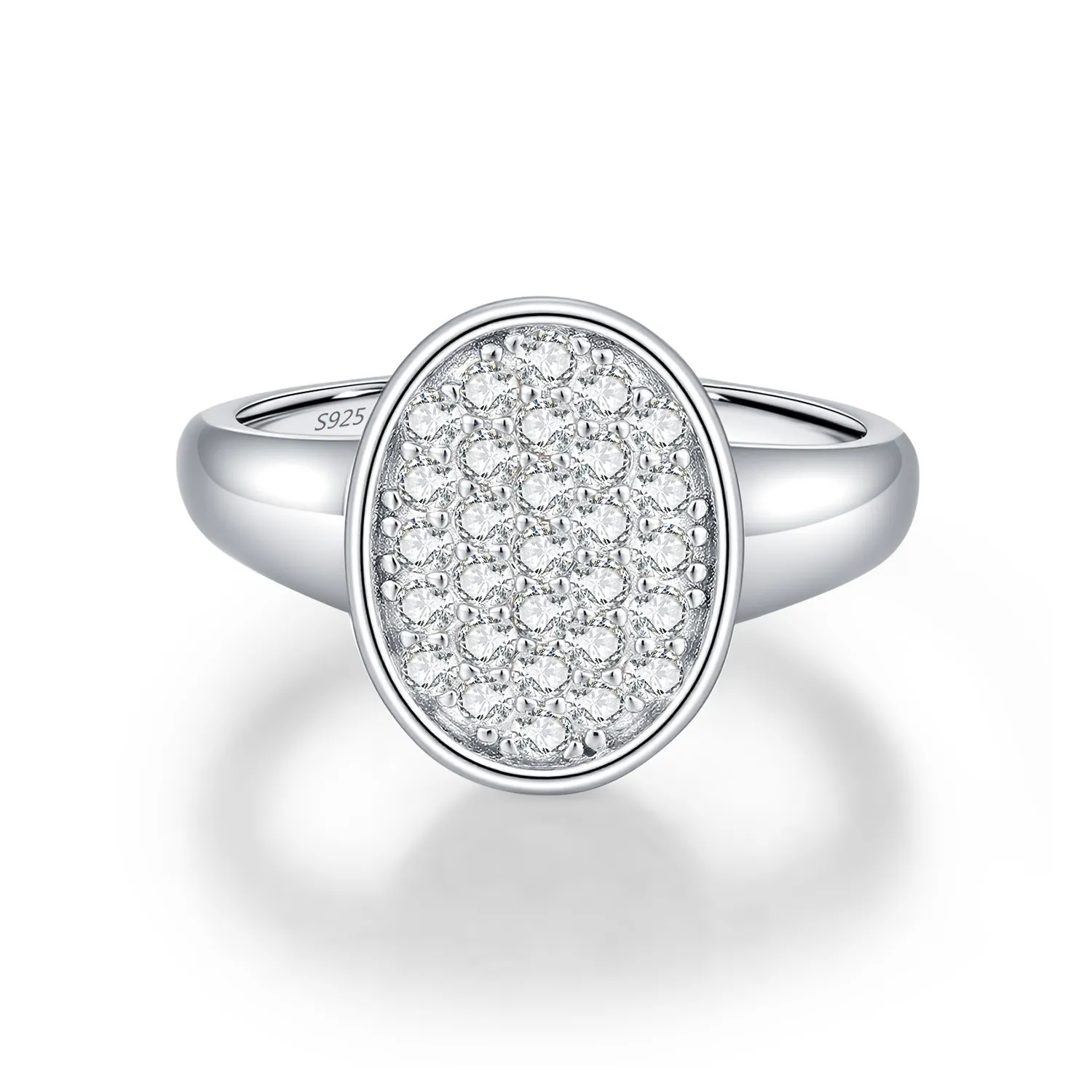 Wholesale 925 Sterling Silver Moissanite Vintage Button Ring 110200086
