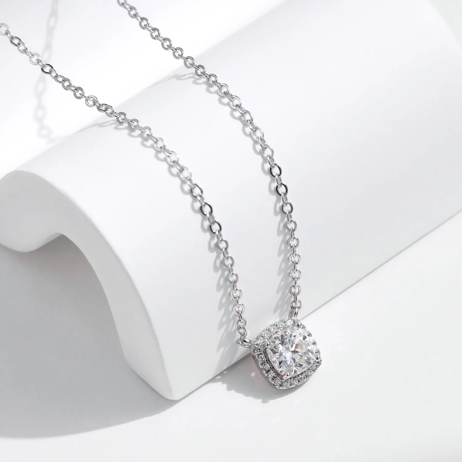 S925 1Ct Moissanite Birthday Party Necklace 110300007 - image2