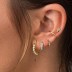 5pcs Silver Turquoise Earring Set 140100001