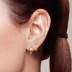 3pcs Silver Cubic Zirconia Earring Set 140100003
