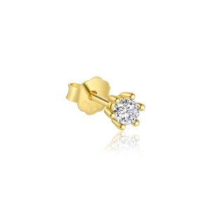 925 Sterling Silver Blooming Flower Earring Set 140100019