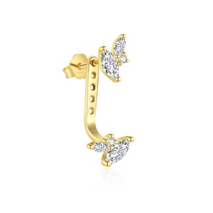 925 Sterling Silver Sweet Zirconia Earring Set 140100034