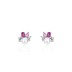 Cubic Zirconia Pearl Pendant Necklace Stud Earring Set 140200006