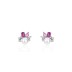 Cubic Zirconia Pearl Pendant Necklace Stud Earring Set 140200006