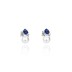 Cubic Zirconia Pearl Pendant Necklace Stud Earring Ring Set 140300006