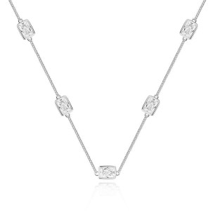 925 Sterling Silver Link Zirconia Jewelry Sets 140400001