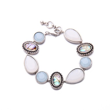 Wholesale Fashion Bracelet Vintage Shiny Crystal Rhinestone Chain Bracelet BCH00003