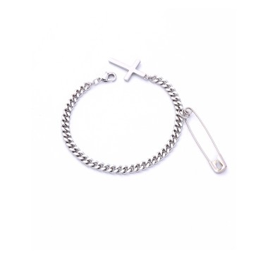 Wholesale Fashion Bracelet Pin Cross Pendant Chain Bracelet BCH00018