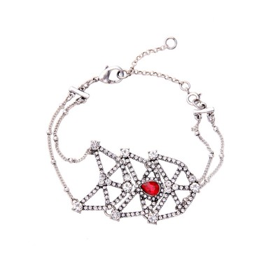 Wholesale Vintage Bracelet Sparkle Crystal Rhinestone Chain Bracelet BCH00052