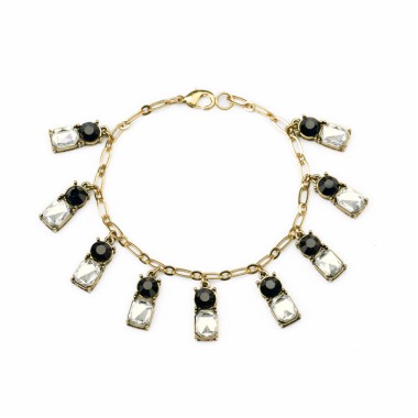 Wholesale Fashion Bracelet Sparkle Crystal Rhinestone Charm Bracelet BCM00006