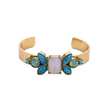 Wholesale Fashion Bracelet Sparkle Crystal Rhinestone Stone Cuff Bracelet BCB00019