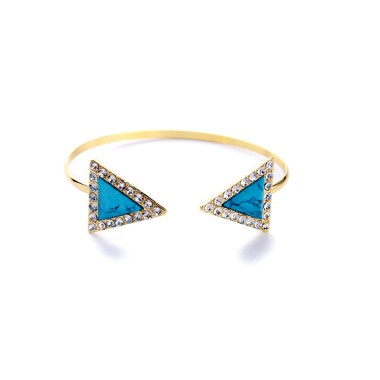 Wholesale Fashion Bracelet Vintage Sparkle Crystal Rhinestone Stone Cuff Bracelet BCB00021