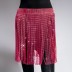 Glitter Rhinestone Tassel Skirt CSC00008