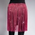 Glitter Rhinestone Tassel Skirt CSC00008