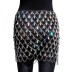 Hollow Sparkling Crystal Gem Pendant Skirt Nightdress CSC00013