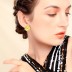Fashion Blooming Enamel Daisy Flower Stud Earring ESE00013