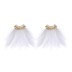 Fashion Sparkle Crystal Rhinestone Feather Stud Earring ESE00040