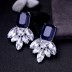 Fashion Sparkle Crystal Rhinestone Flower Stud Earring ESE00063