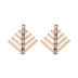 Fashion Sparkle Crystal Rhinestone Geomestric Stud Earring ESE00068