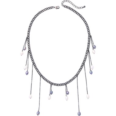 Fashion Necklace Elegant Pearl Tassel Party Charm Necklace NCM00008