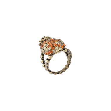 Fashion Ring Lovely Rhinestone Pipeapple Ring RG00012