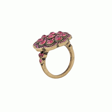 Fashion Ring Vintage Crystal Rhinestone Flower Ring RG00014