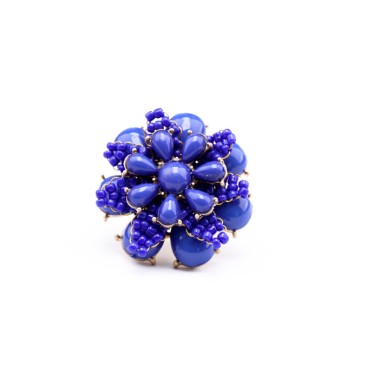 Fashion Ring Rhienstone Flower Ring RG00031