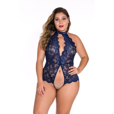 Wholesale Sexy Lingerie Breathable Lace Sexy Teddy Uniform SBT00004