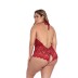 Wholesale Sexy Lingerie Breathable Lace Sexy Teddy Uniform SBT00004