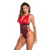 Wholesale Sexy Lingerie Breathable Lace Sexy Teddy Uniform SBT00007