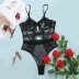 Wholesale Sexy Lingerie Breathable Lace Sexy Teddy Bodysuit SBT00055