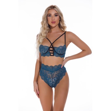 Wholesale Sexy Lingerie Breathable Lace Sexy Bra Set SBB00010
