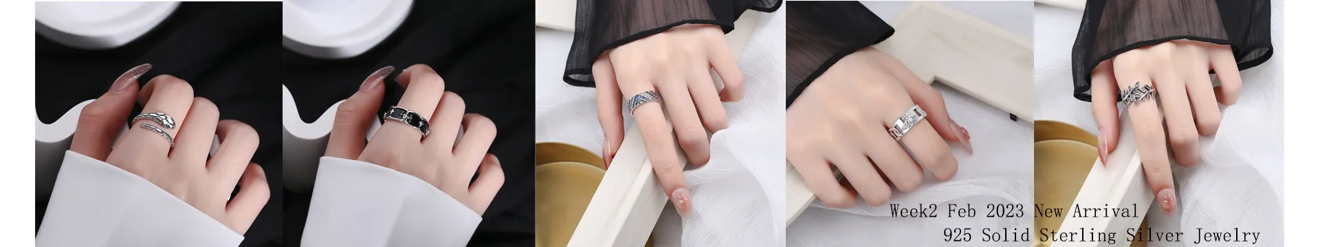 Wholesale 925 Silver Rings | Week2 Feb 2023 New Arrival